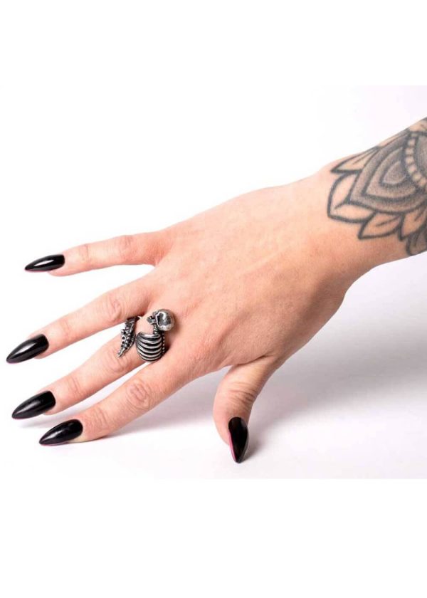 Alchemy Resurrected Skelett Ring Im Angebot – Bild 2