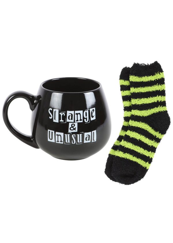 Succubus Home Strange & Unusual Set Tasse Mit Socken Schwarz Angebot – Bild 2