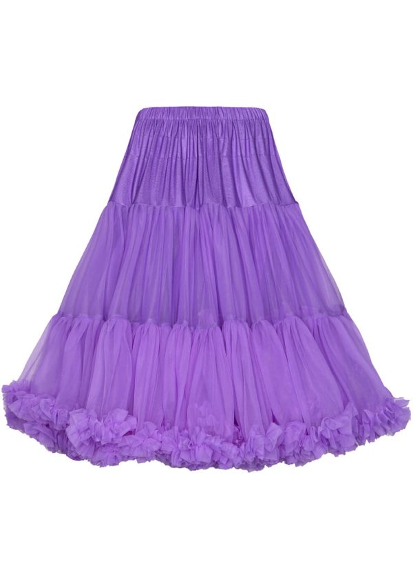 Banned 50 s Petticoat Lang Lila Angebot