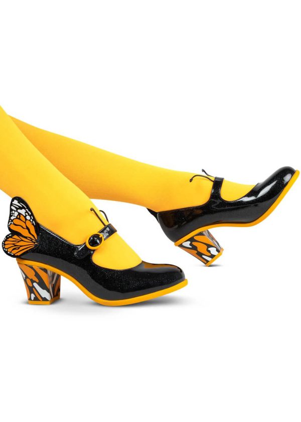 Hot Chocolate Design Monarch Butterfly Pumps Schwarz Schn?ppchen – Bild 4