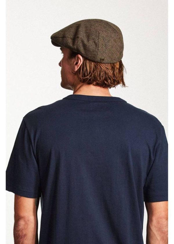 Brixton Hooligan Snap Cap Braun Khaki Mode – Bild 3