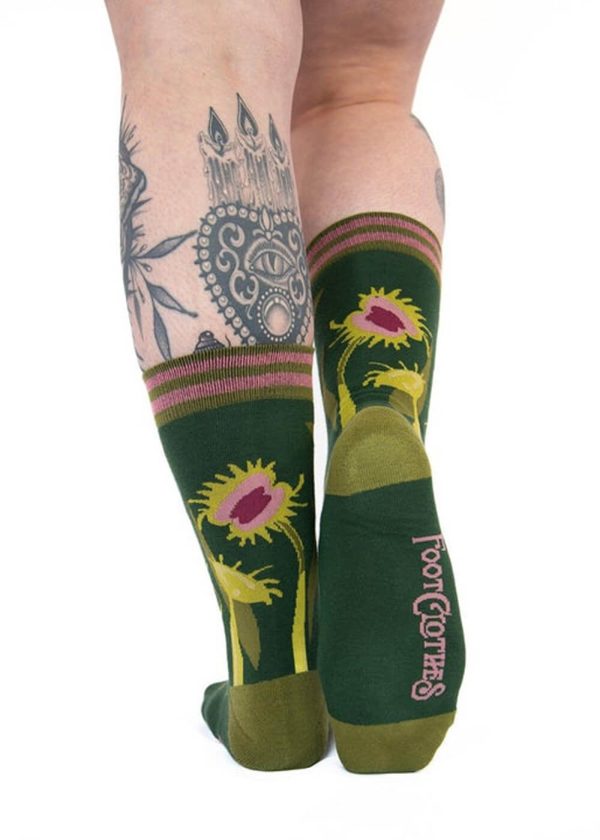 FootClothes Pitcher Plant Socken Grün Im Angebot – Bild 5