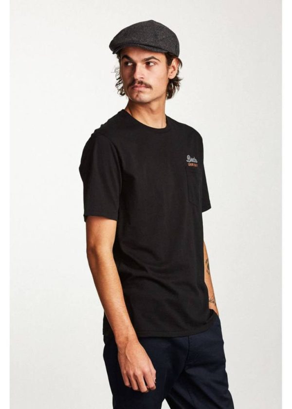 Brixton Hooligan Snap Cap Grau Schwarz Angebot – Bild 3