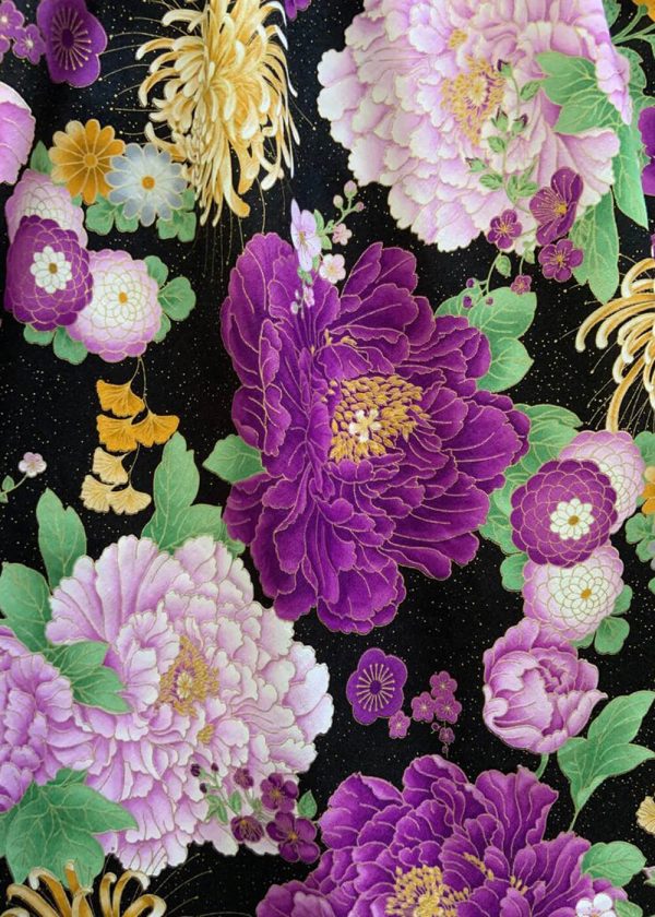 Retrolicious Vintage Floral 50 s Swingkleid Lilac Online – Bild 5