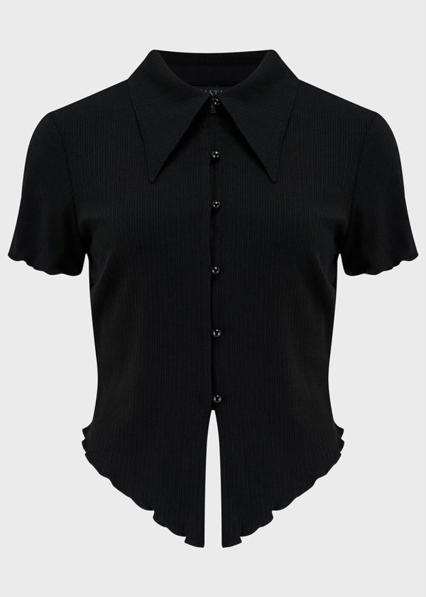 Killstar Talida Top Schwarz Angebot