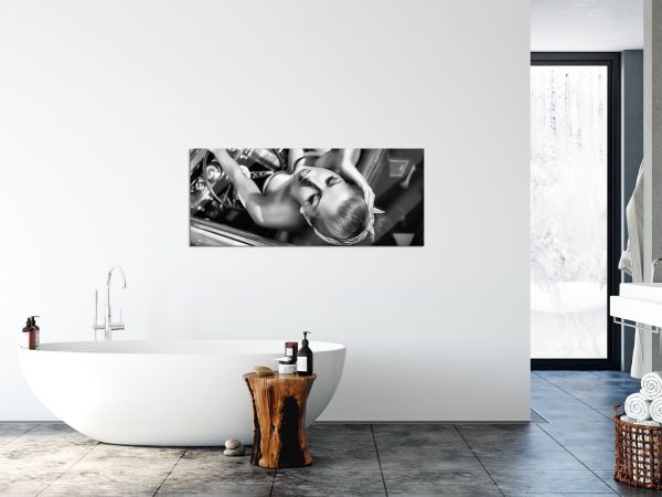 Rockabilly, Retro Style, Glasbild Panorama Angebot – Bild 4